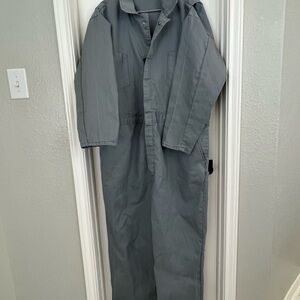 Men's Gray Induro Coveralls Size48 Inseam 29